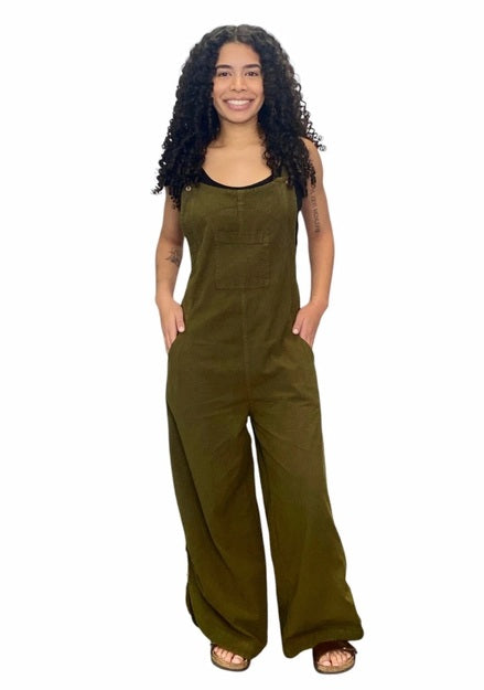 Tatania Overalls - Olive