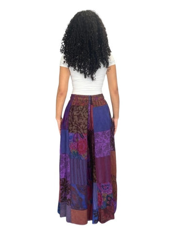 Picaza Wide Leg Pant - Purple