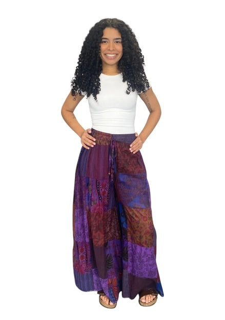 Picaza Wide Leg Pant - Purple
