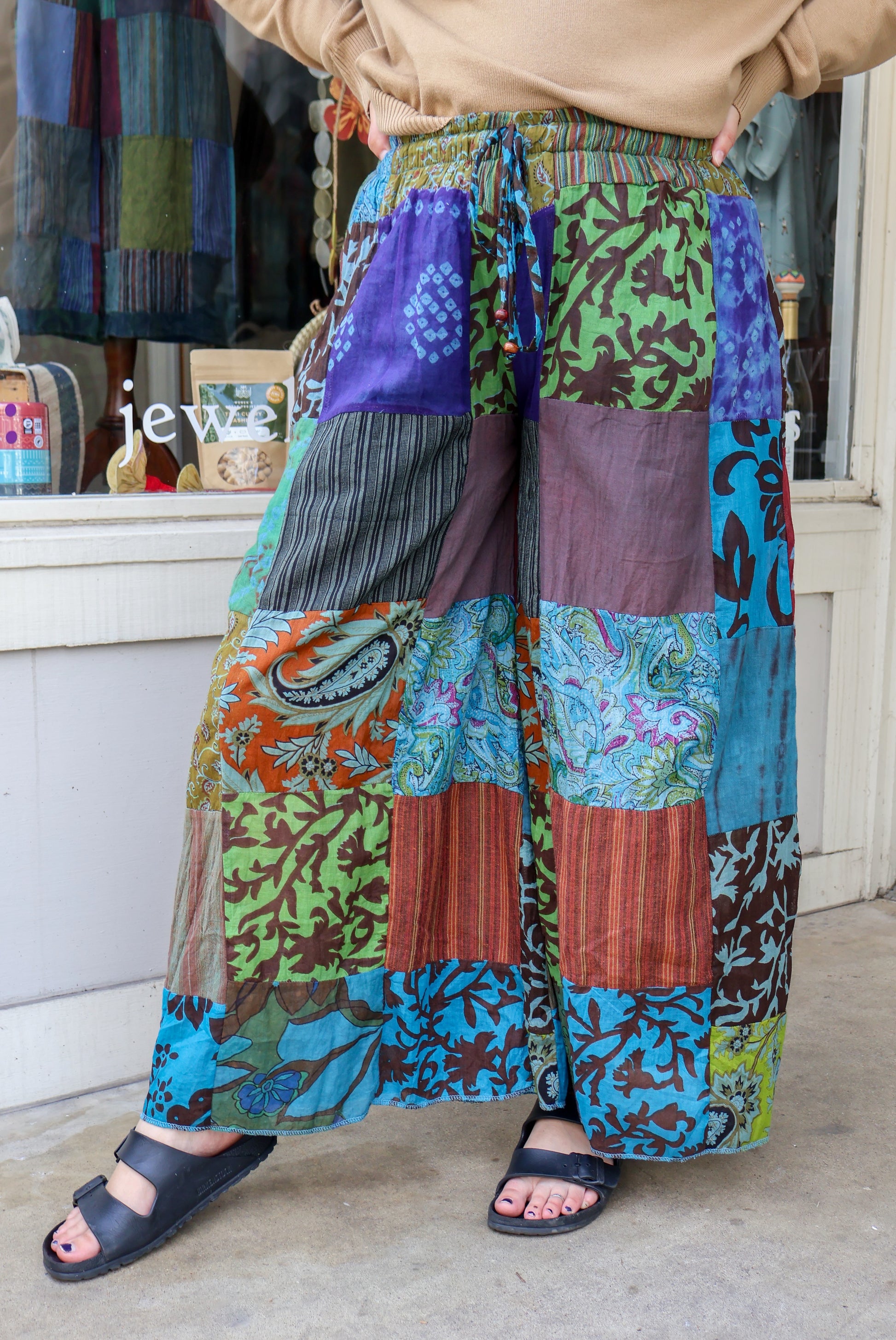 Picaza Wide Leg Pant - Teal