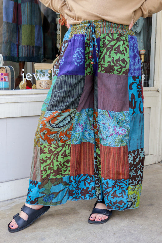 Picaza Wide Leg Pant - Teal
