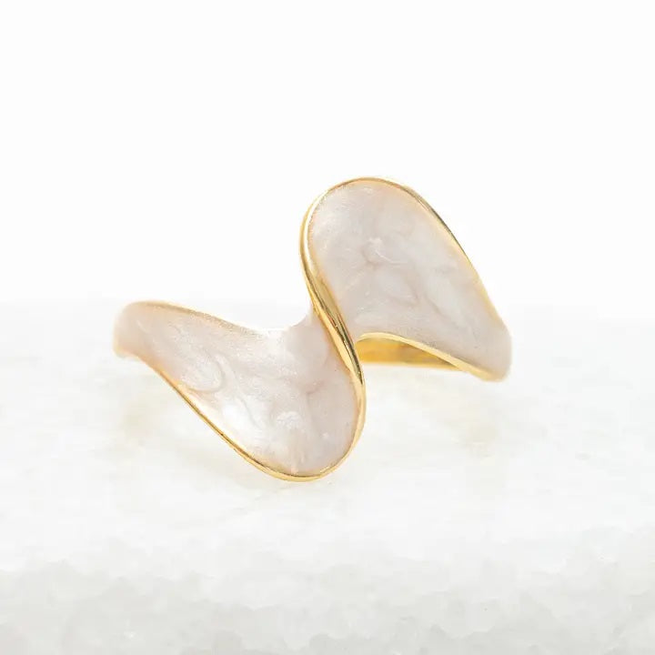 Ribbon of Light Ring - Sandstone