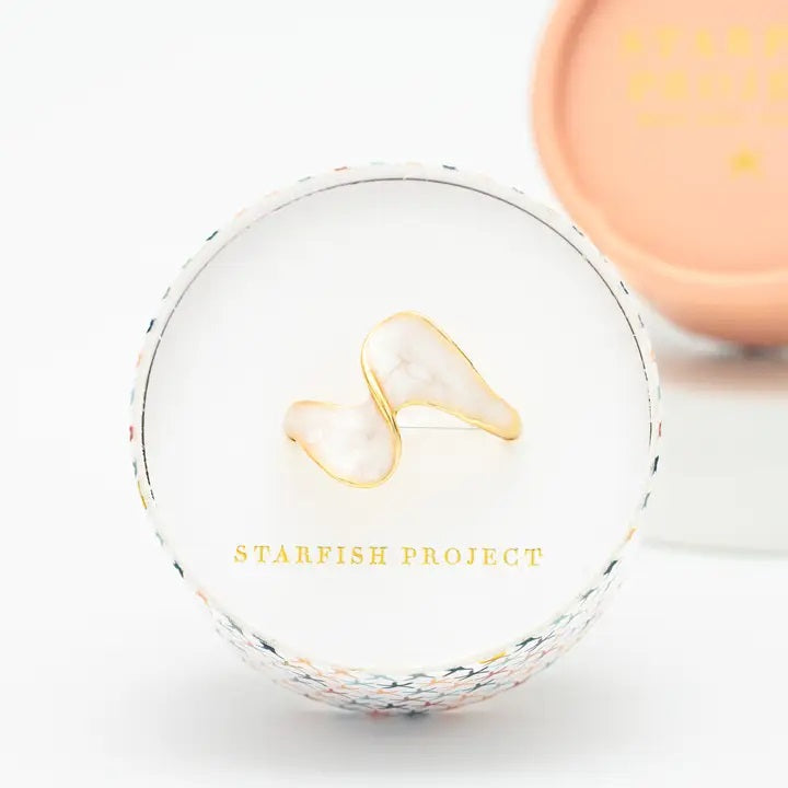 Ribbon of Light Ring - Sandstone