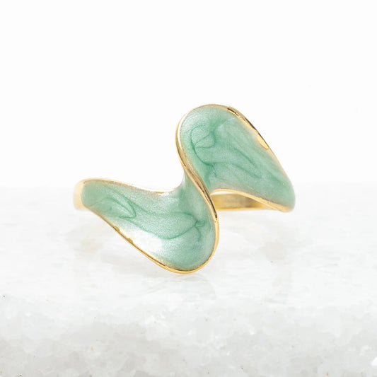 Ribbon of Light Ring - Mint