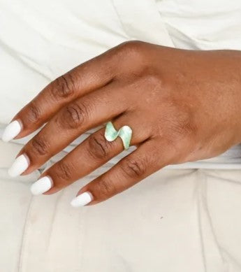 Ribbon of Light Ring - Mint