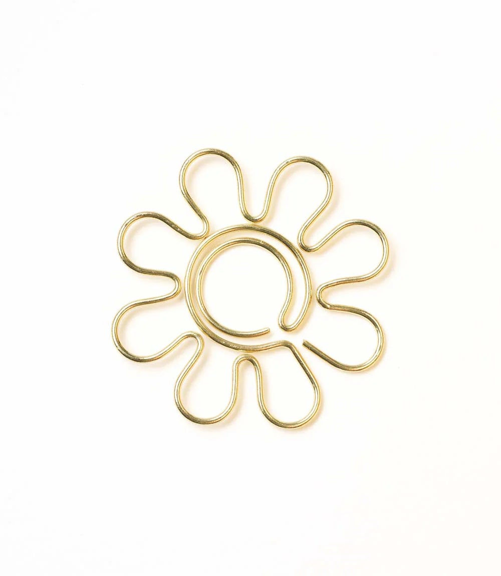 Kitaab Daisy Flower Wire Bookmark