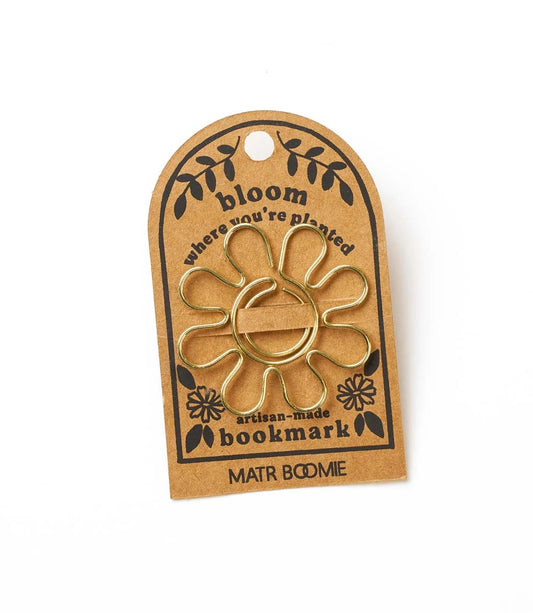 Kitaab Daisy Flower Wire Bookmark