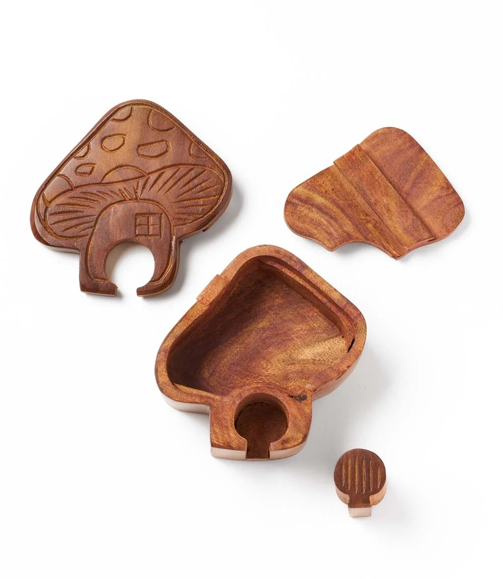 Mushroom Puzzle Box