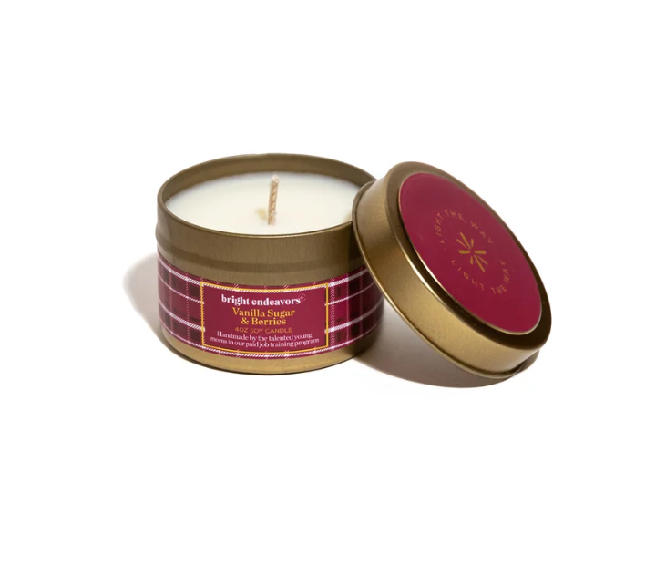 Vanilla Sugar & Berries Soy Candle