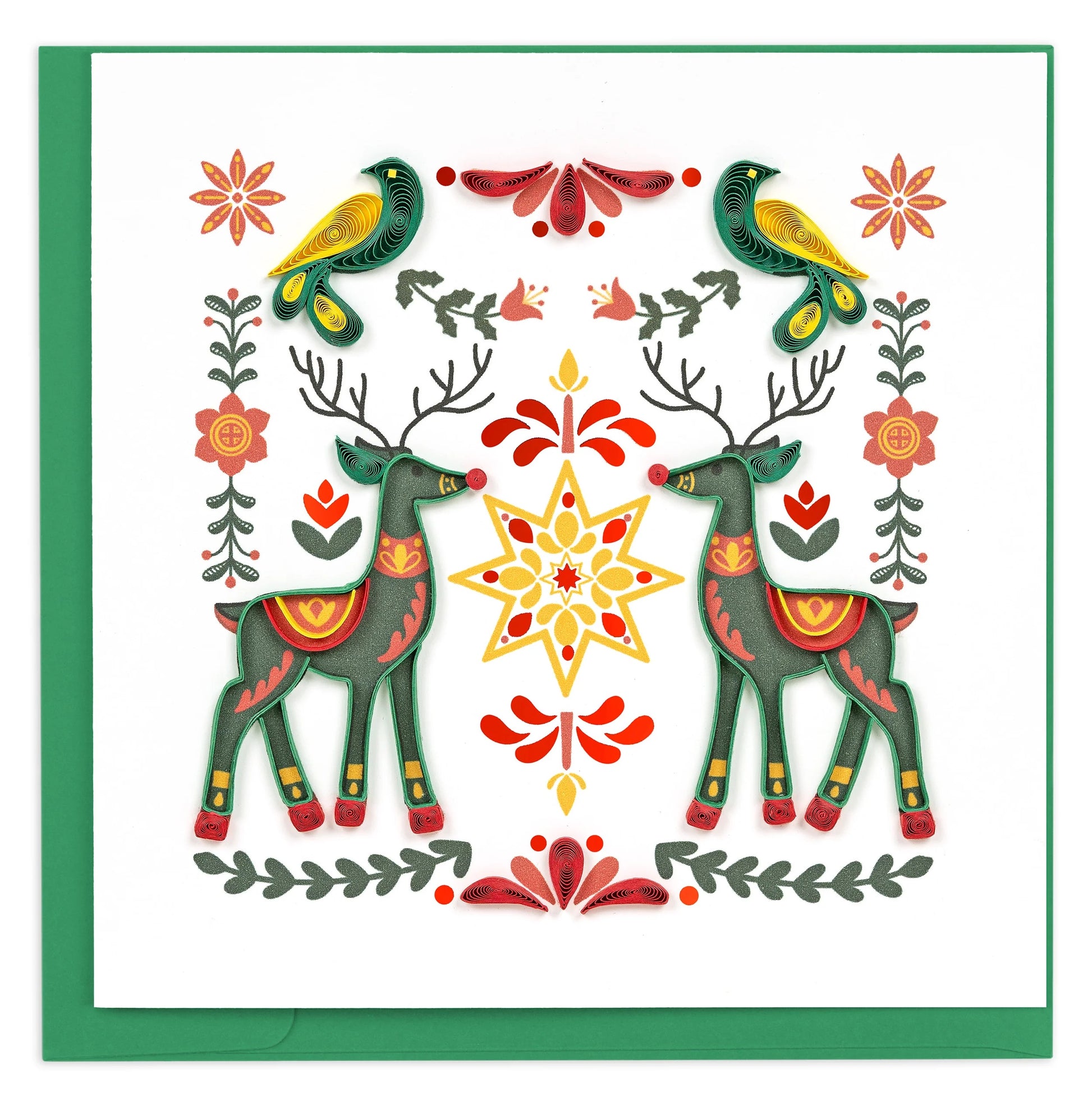 Scandinavian Christmas Greeting Card