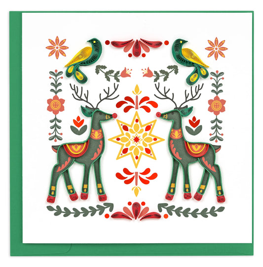 Scandinavian Christmas Greeting Card
