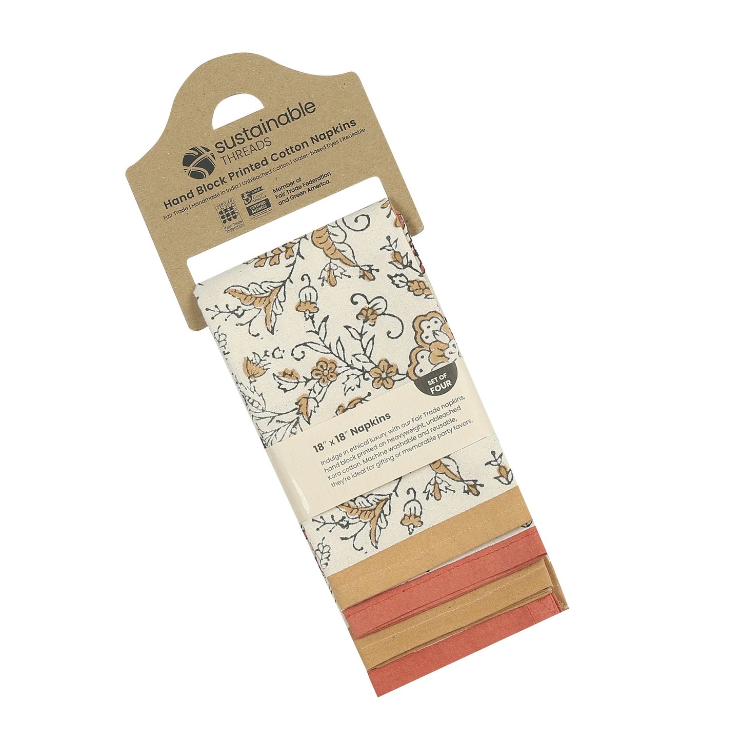 Ivy Sienna Napkins (Set of 4)