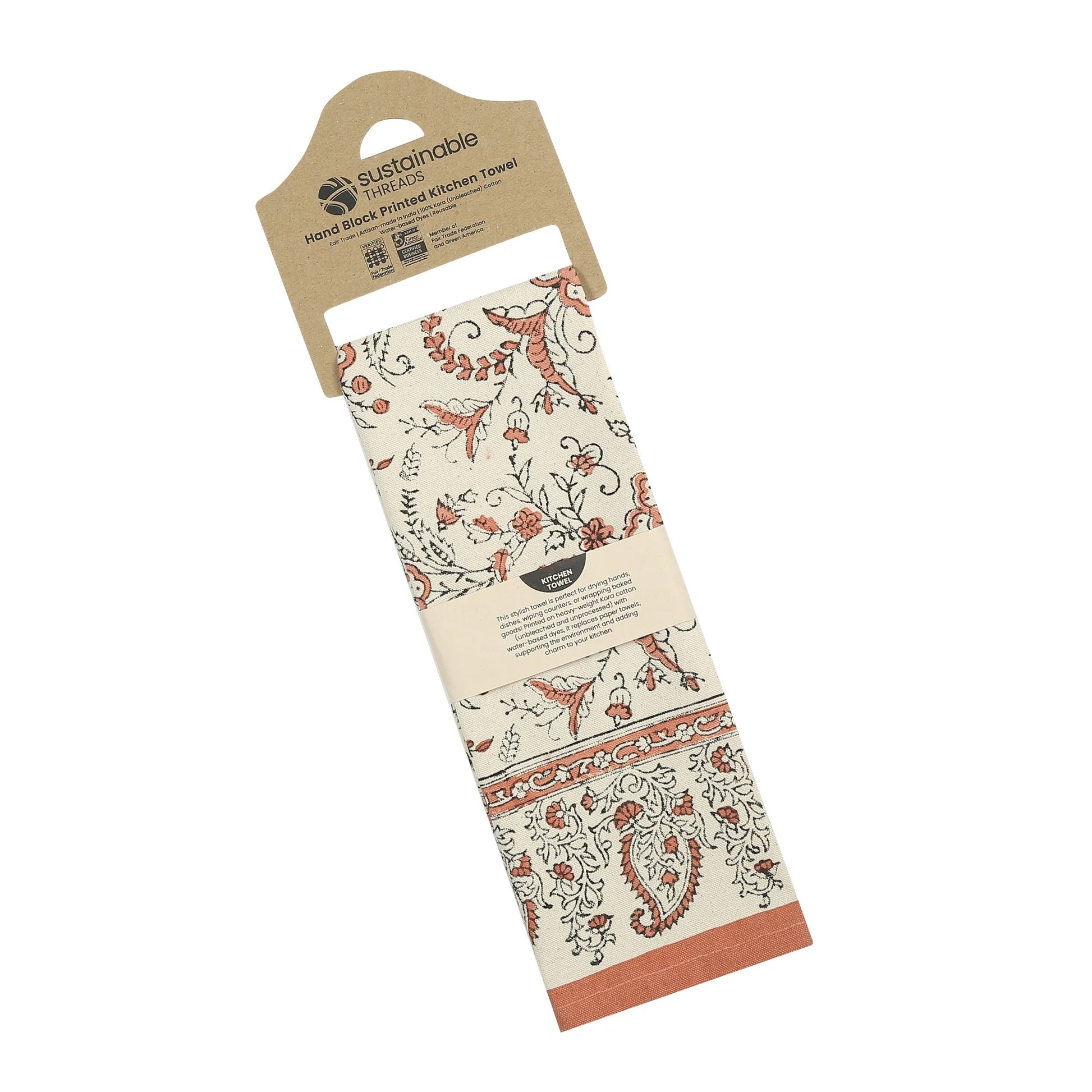 Ivy Kitchen Towel - Earth