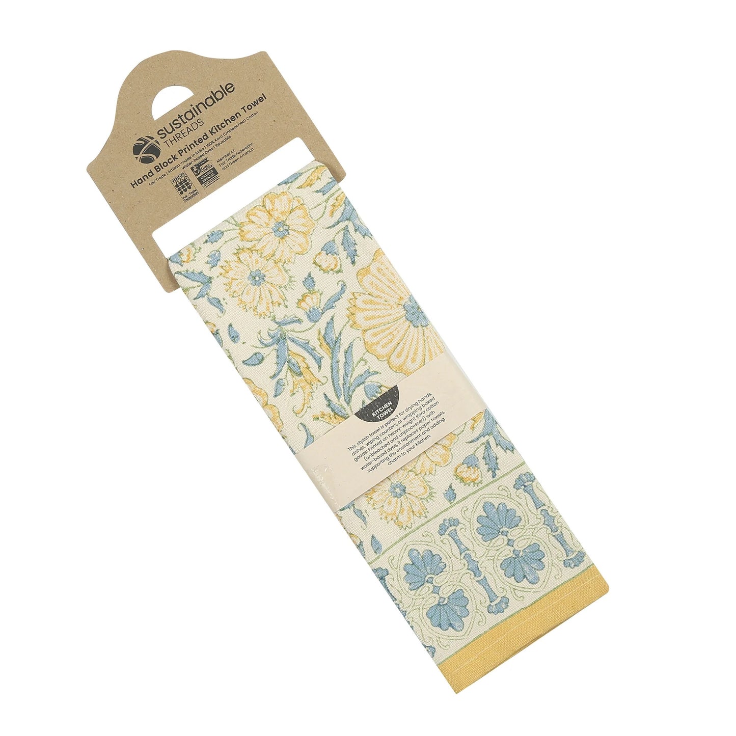 Bloom Kitchen Towel - Wheat