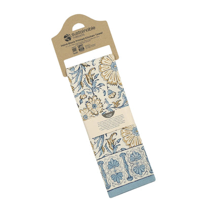 Bloom Kitchen Towel - River