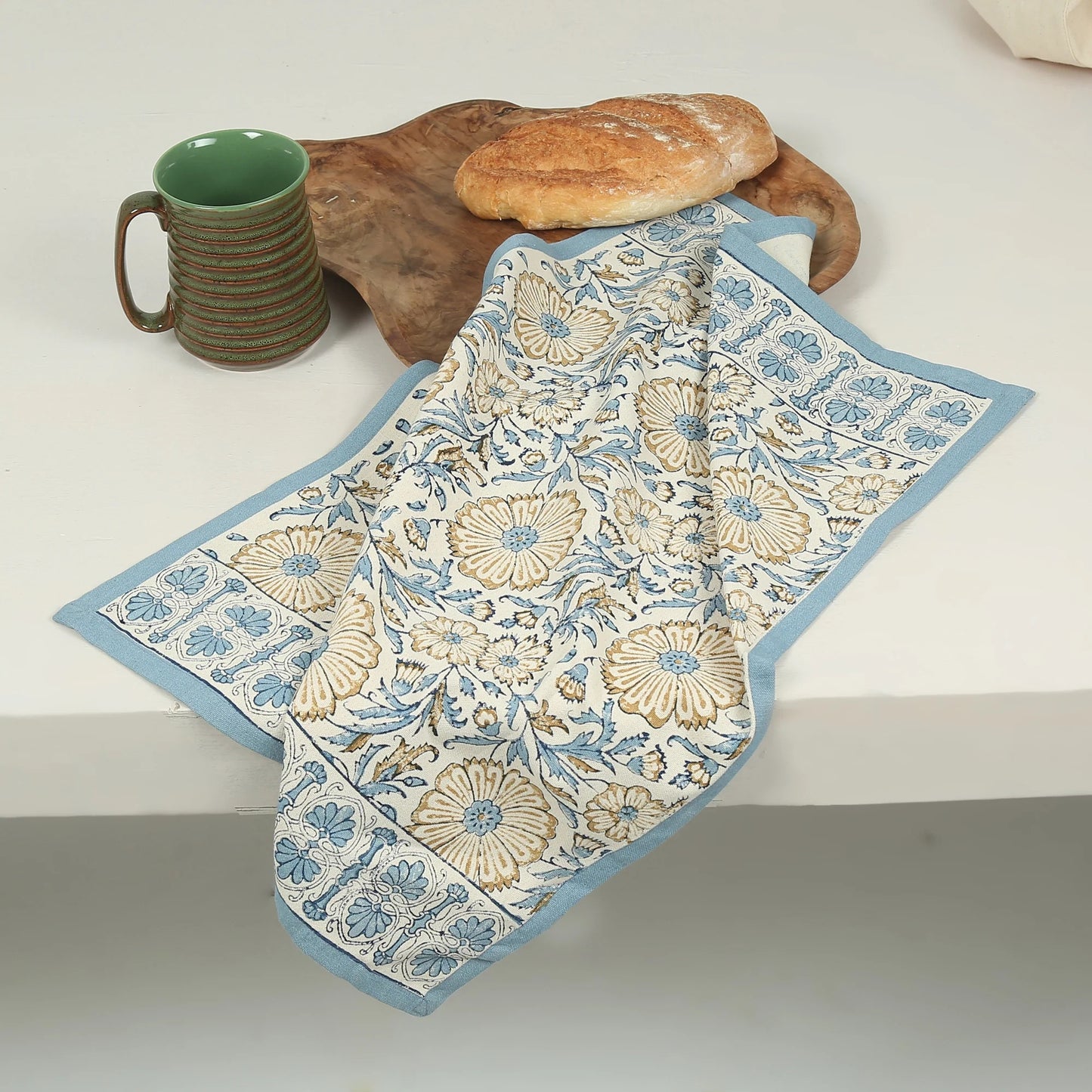 Bloom Kitchen Towel - River