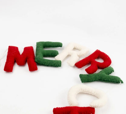 Merry Christmas Garland