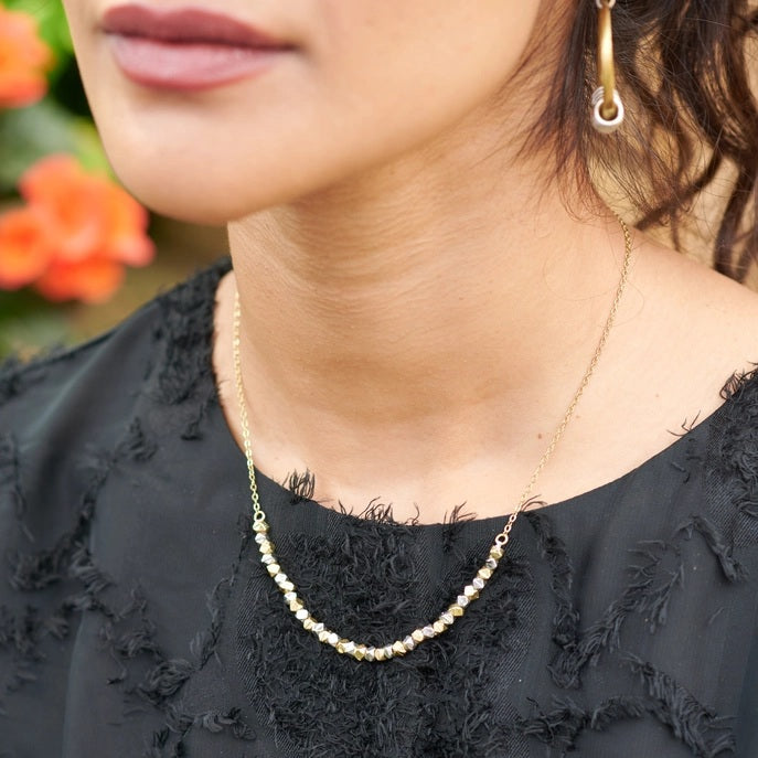 Lustrous Bead Necklace