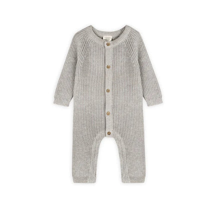 Loved Embroidered Sweater Knit Jumpsuit