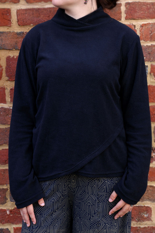 Fleece Pullover - Black