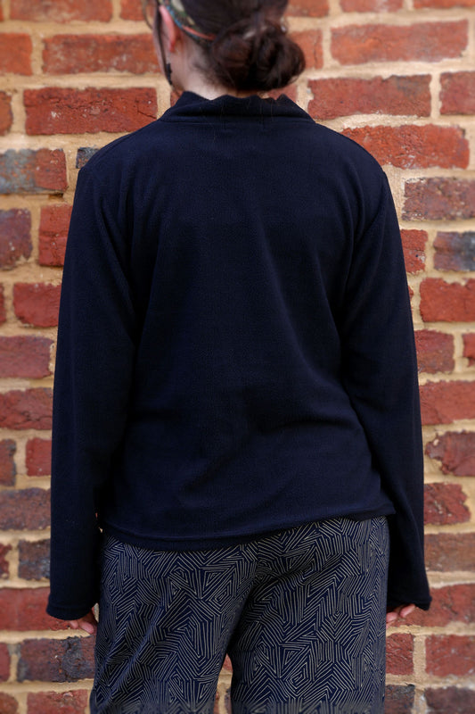 Fleece Pullover - Black