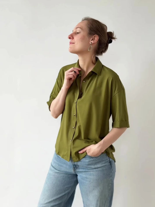 Melrose Top - Olive Branch