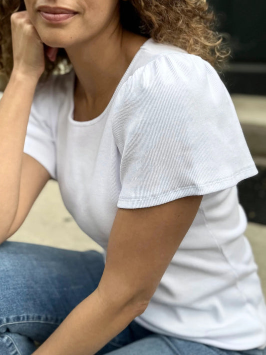 Zadie Tee - Bright White