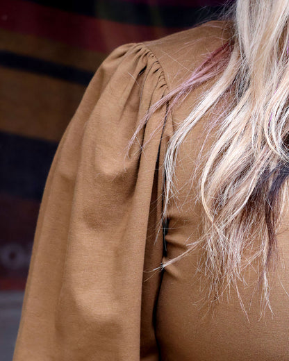 Lucille Dress - Kona Brown