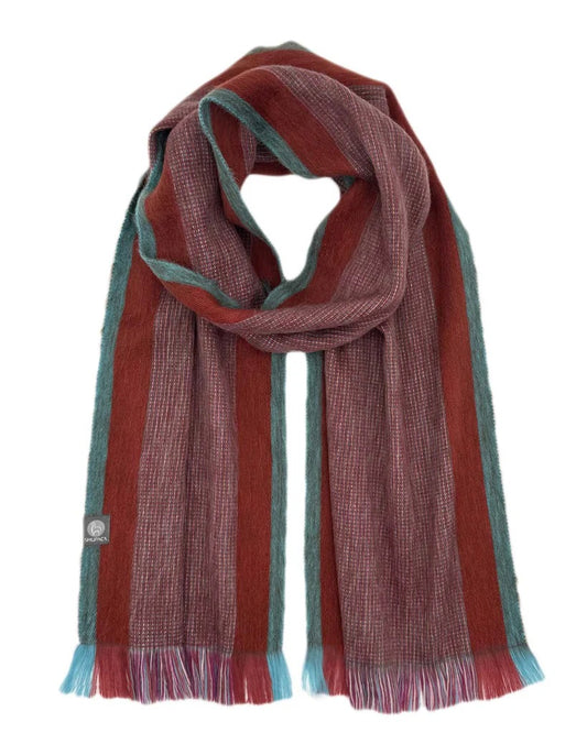 Alpaca Spark Scarf - Wild Poppy