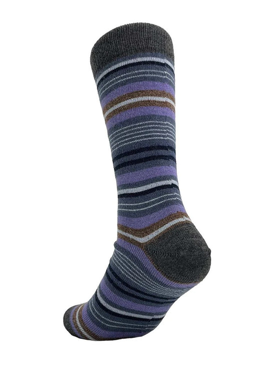 Dahlia Stripe Alpaca Socks