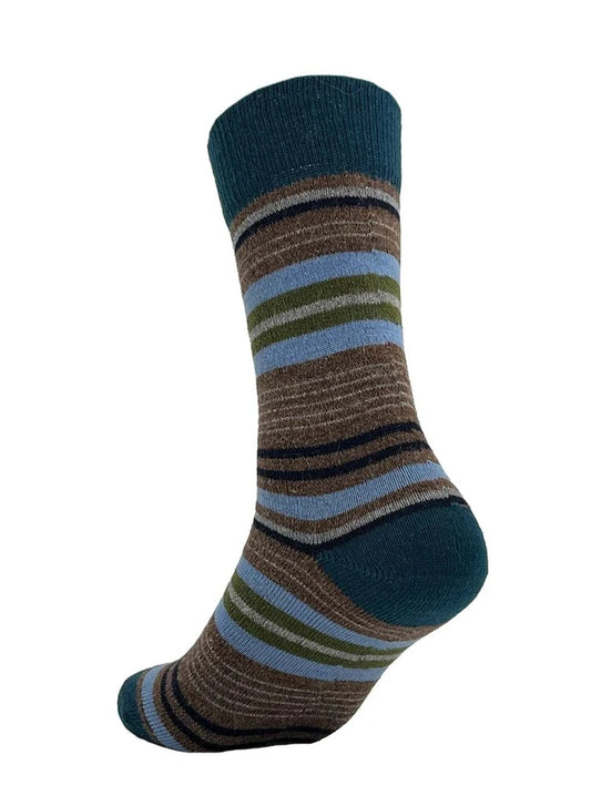 Riverun Stripe Alpaca Socks