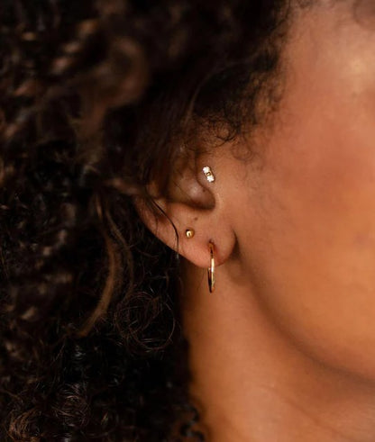 Small Ball Stud - Gold