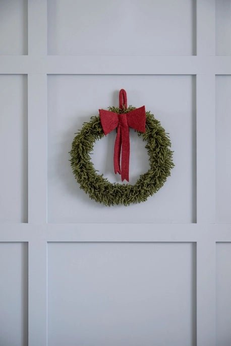 Big Wreath w/ Red Bow