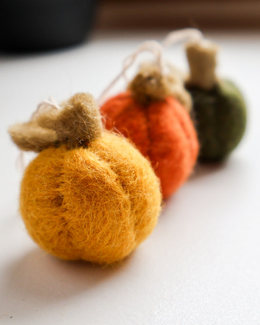 Pumpkin Mini Ornament