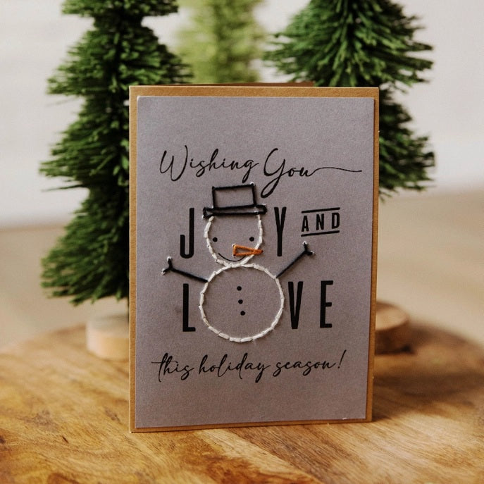 Joy & Love Holiday Greeting Card