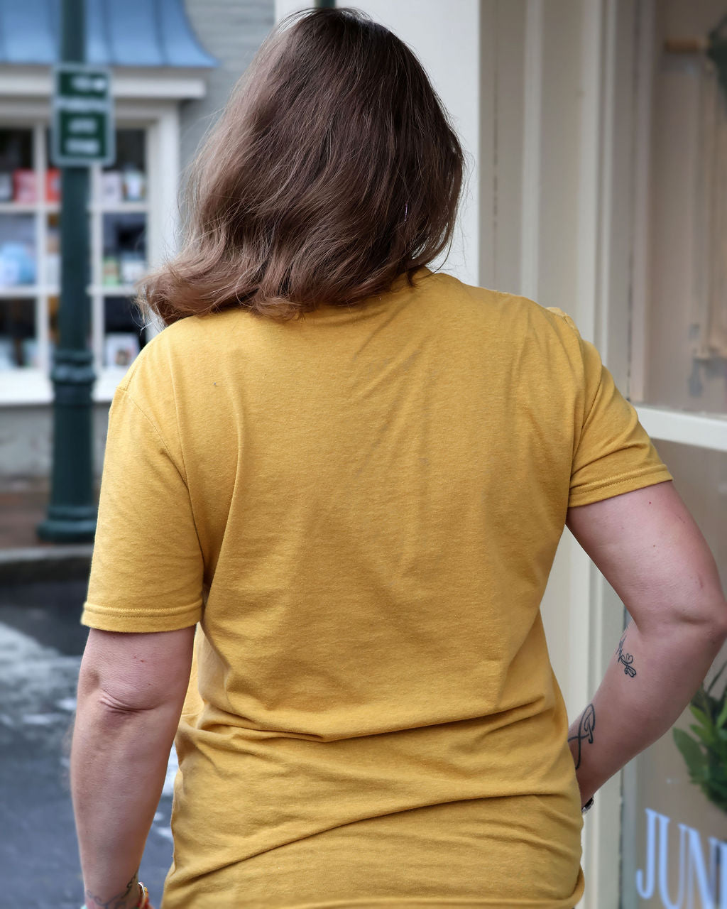 Choose Kindness Unisex Mustard Tee