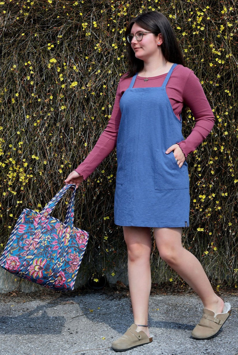 Macy Dress - Indigo