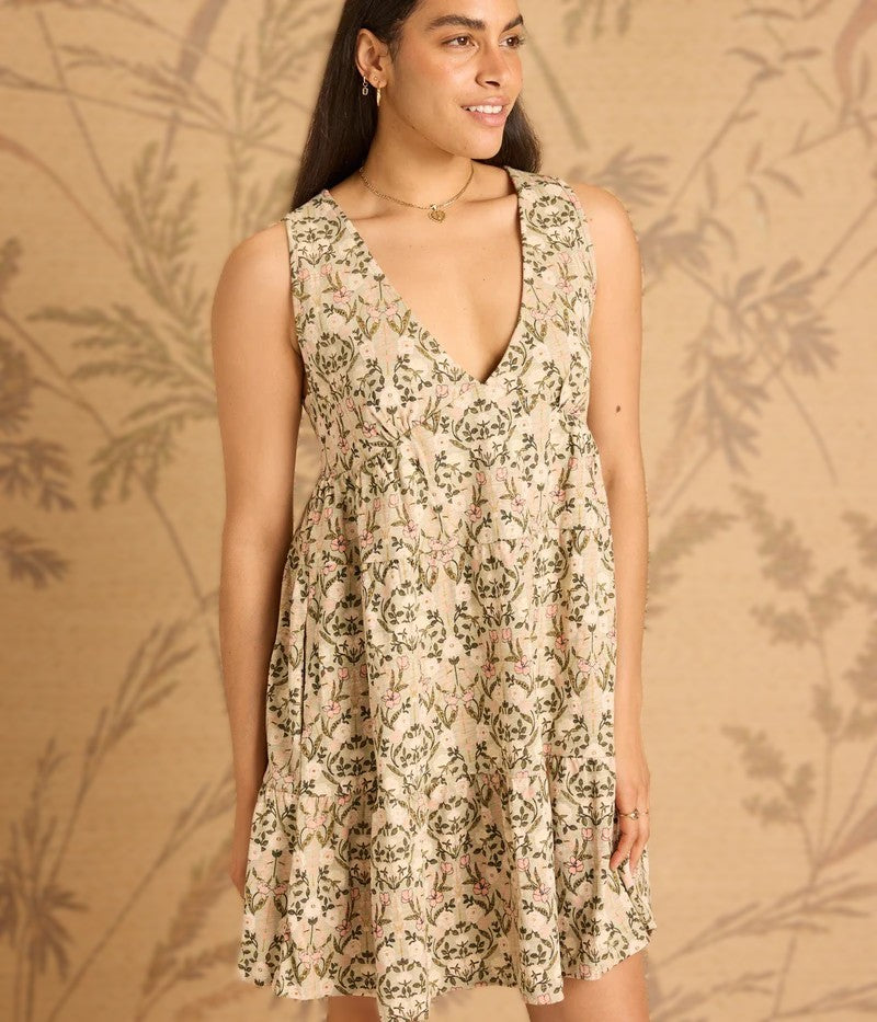 Evelyn Dress - Victorian Floral Medium