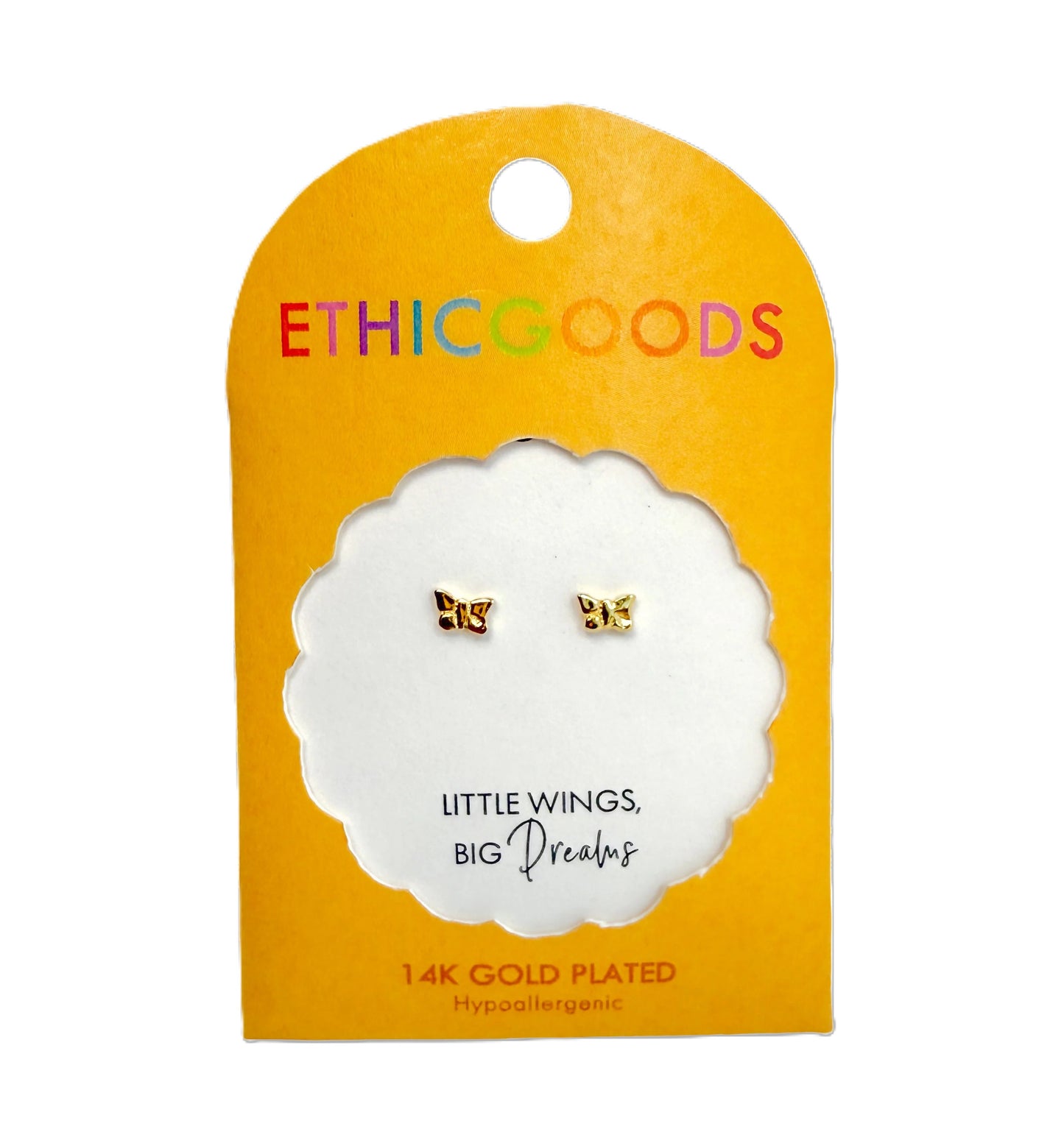 Butterfly Tiny Stud Earrings