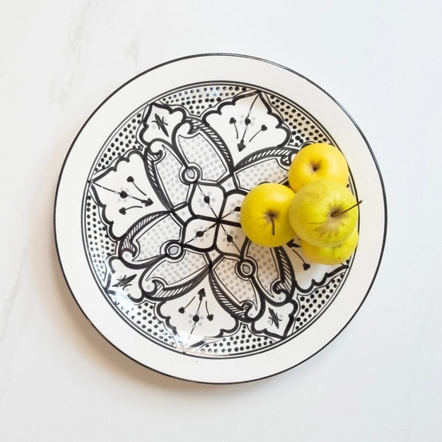 13" Haqima Round Large Platter