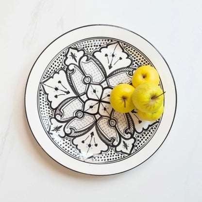 13" Haqima Round Large Platter