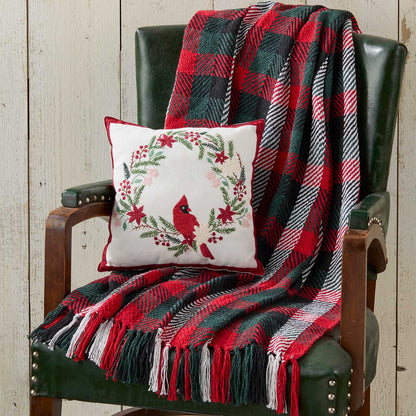 Fireside Plaid Rethread Throw