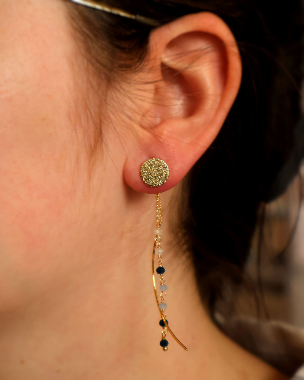 Nicki Earrings - Heather