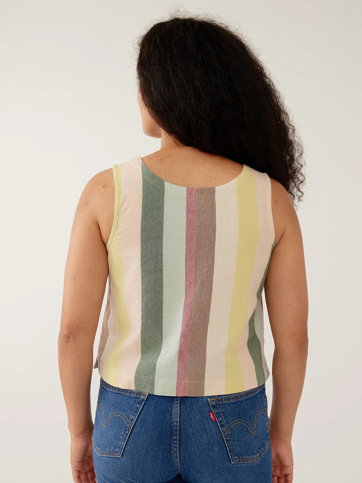 Neko Tank - Vintage Rainbow
