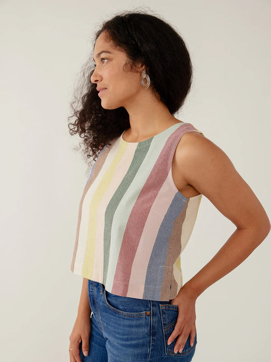 Neko Tank - Vintage Rainbow