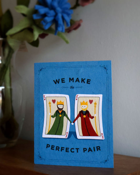 Perfect Pair Kings Card