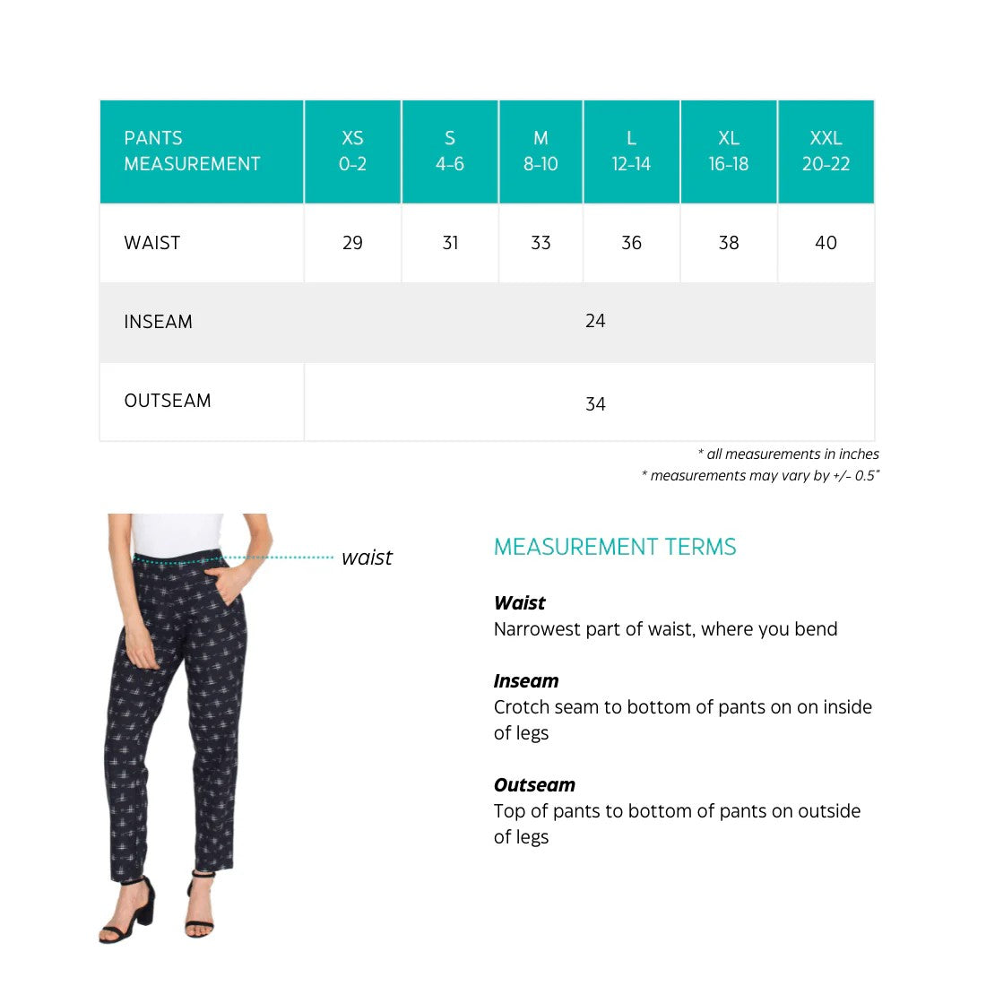 Heritage Ikat Organic Cotton Crop Pants