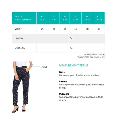 Heritage Ikat Organic Cotton Crop Pants