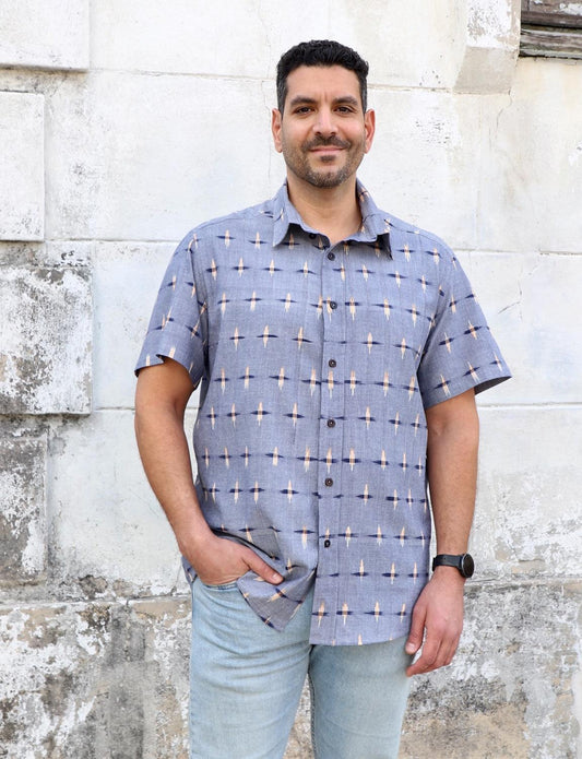 Heritage Ikat Men's Button Down