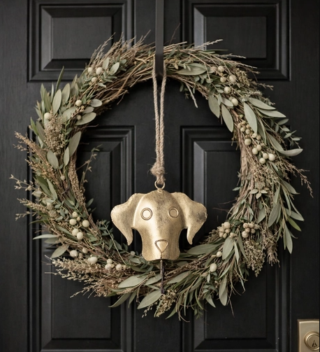 Mitra Dog Rustic Bell